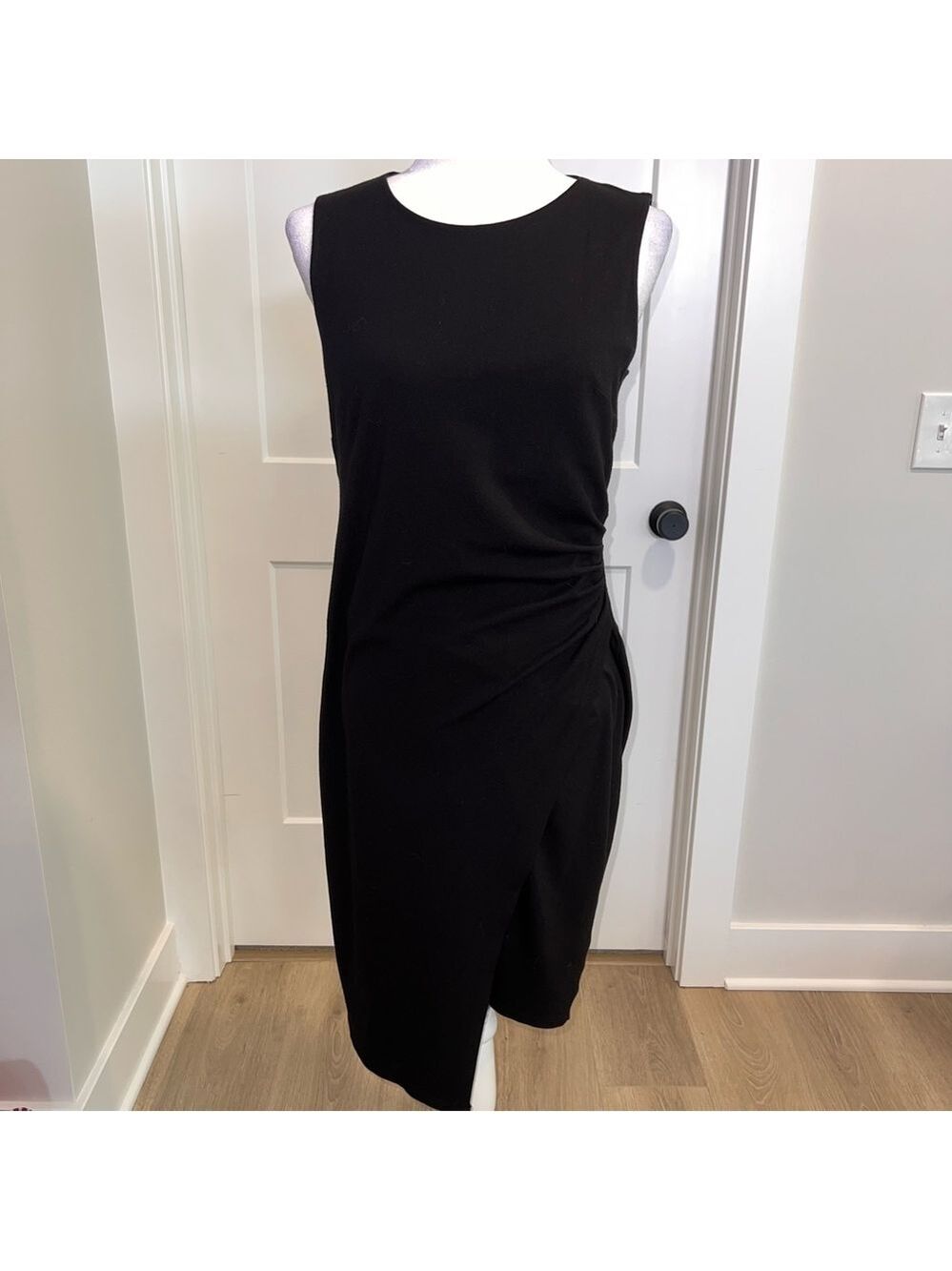 Robert Rodriguez Black Asymmetrical Dress
